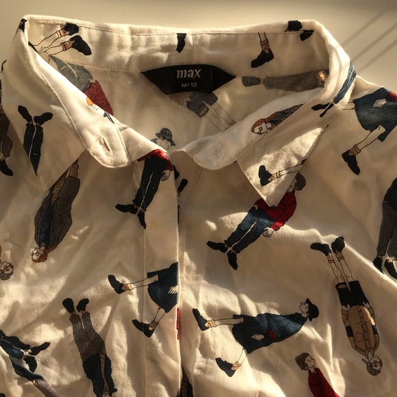 Cute and funky botton down shirt - Picture 6 of 7